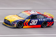 ARCA Series driver Cleetus McFarland (30) comes out of turn four during the General Tire 200 at Talladega Superspeedway - Source: Imagn